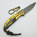 Shirogorov F95 Braces Grey/Yellow Titanium Handles & Vanax37 Special Edition w/ Zaika Tool
