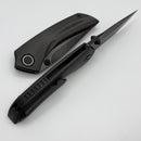 Poikilo Blade Tuna Standard 1 w/ Woodgrain Carbon Fiber Handles & Dark Stonewash M398