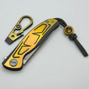 Shirogorov F95 Braces Grey/Yellow Titanium Handles & Vanax37 Special Edition w/ Zaika Tool