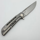 Reate Knives Remedy Titanium Handle w/ Belt Satin Elmax