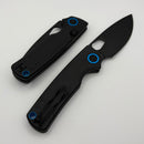 Vosteed Porcupine Black Stonewash 14C28N and Black Micarta Handle A2601