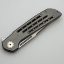 Reate Knives Remedy Titanium Handle w/ Belt Satin Elmax