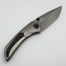 Poikilo Blade Tuna Standard 2 w/ Titanium Handles & Pearlescent Stonewash M398