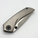 Poikilo Blade Tuna Standard 2 w/ Titanium Handles & Pearlescent Stonewash M398