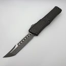 Pre-Owned Microtech Knives Combat Troodon Gen III Apocalyptic Hellhound w/ Natural Clear Handle Signature Series 1219-10APNCS
