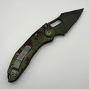 Pre-Owned Microtech Borka Stitch Auto Partial Serrated Outbreak 169-2OBS