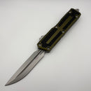 Pre-Owned Microtech Scarab 2 Gen 3 OD Green Handles w/ D/E-S Stonewash M390MK 1180-10OD
