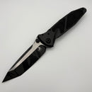 Pre-Owned Microtech Socom Elite Single Edge Manual Midnight Tiger Camo Signature Series 161-1MTCS-Z4