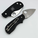 Spyderco Squeak Black Lightweight FRN Handles w/ M398 C154PBK