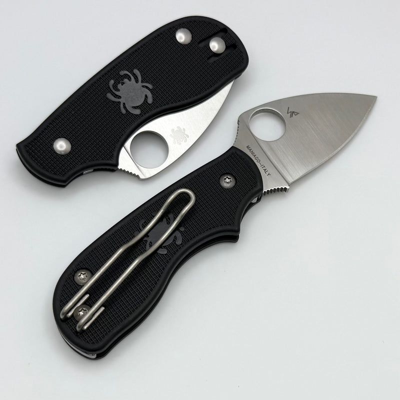 Spyderco Squeak Black Lightweight FRN Handles w/ M398 C154PBK