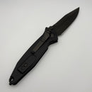 Pre-Owned Microtech Socom Elite M/A DLC Spike Grind w/ Purple Haze Cross Cut Fat Carbon Inlays Signature Series NCB Exclusive 160-1DLCTCFPUISS