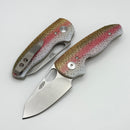 TRM Holier Nerd Rainbow Trout G-10 Handles & MagnaCut