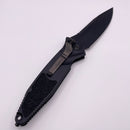 Pre Owned Microtech Socom Elite Shadow S/E DLC Deep Engraved Signature Series 160A-1DLCTSH ONE PER HOUSEHOLD