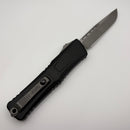 Pre-Owned Microtech Knives Combat Troodon Gen III Apocalyptic Single Edge w/ Black Handle 1143-10AP