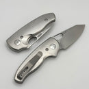 TRM Holier Nerd Titanium Pinstripe Handles & MagnaCut