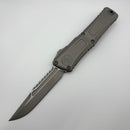 Pre-Owned Microtech Knives Combat Troodon Gen III Interceptor "Titanium Gray" Cerakote Signature Series 1217-1CTGS