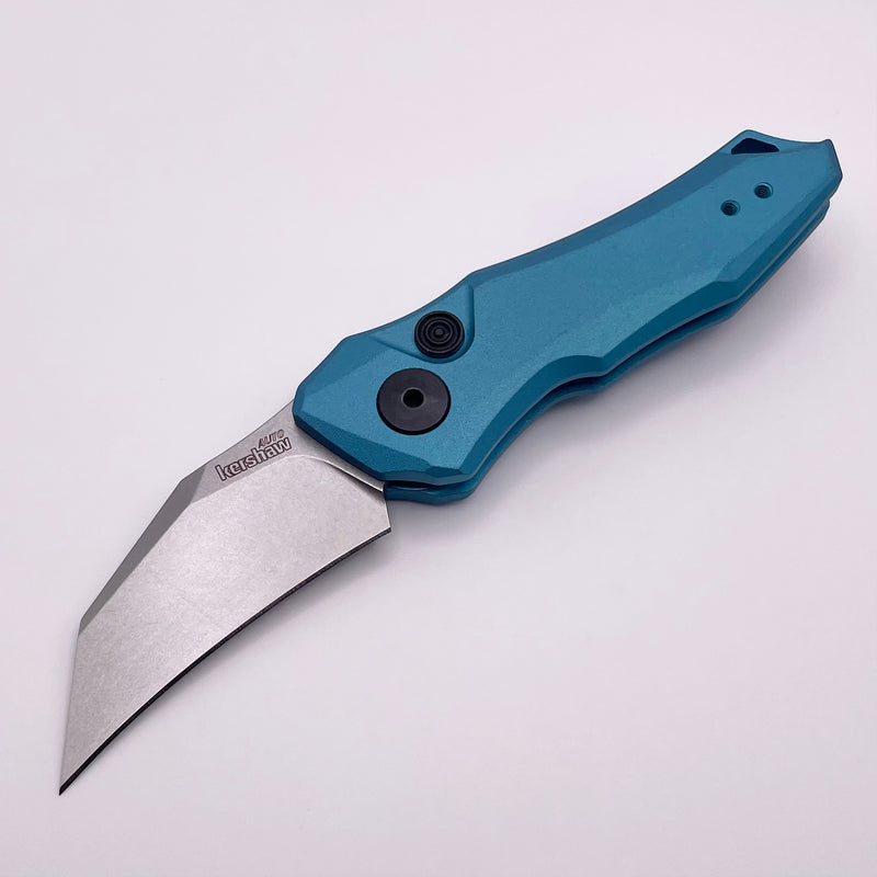 Kershaw Launch 10 CPM-154 & Teal Aluminum handle 7350TEAL