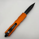 Pre-Owned Microtech Dirac Delta Orange Handle w/ Black D/E 227-1OR