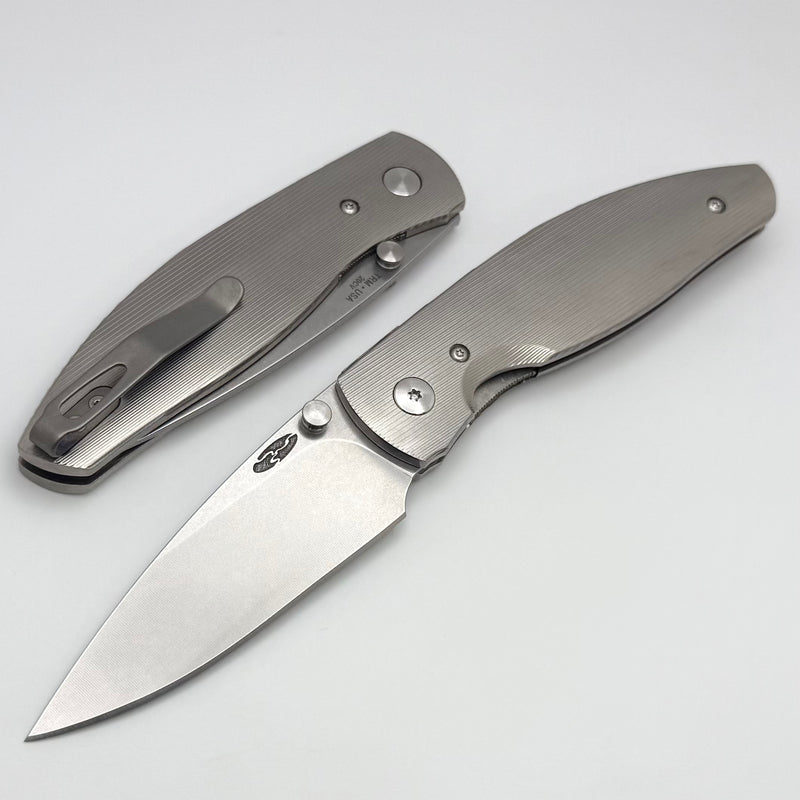 TRM Atom Pinstripe Titanium 3D Handles & 20CV