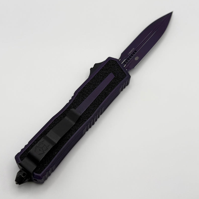 Grenade Blem Microtech Scarab 2 Gen 3 D/E Weathered Purple 1280-1WPU