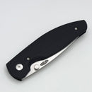 TRM Atom Jet Black G-10 3D Handles & 20CV