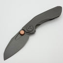 Reate Knives VK-Frok Darkwashed Titanium Handle w/ Darkwashed Elmax