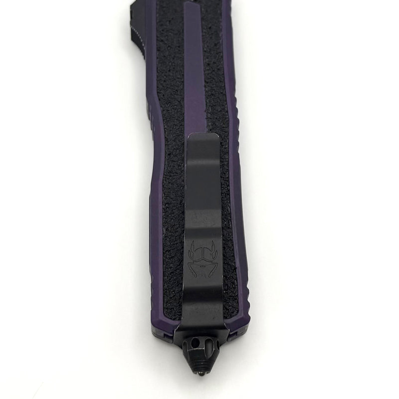Grenade Blem Microtech Scarab 2 Gen 3 D/E Weathered Purple 1280-1WPU