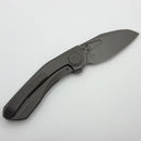Reate Knives VK-Frok Darkwashed Titanium Handle w/ Darkwashed Elmax