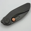 Reate Knives VK-Frok Darkwashed Titanium Handle w/ Darkwashed Elmax
