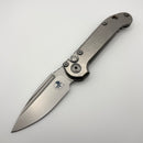 Pre-Owned Microtech Marfione Select LUDT Gen III Slab Side Titanium Handles w/ Bronze Accents & Stonewash S/E 1135-10MS7