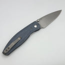 TRM Atom Denim Micarta 3D Handles & 20CV