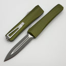 Core Edge USA 0331 Pulsar w/ OD Green Aluminum Handle & D/E Blasted/Satin MagnaCut