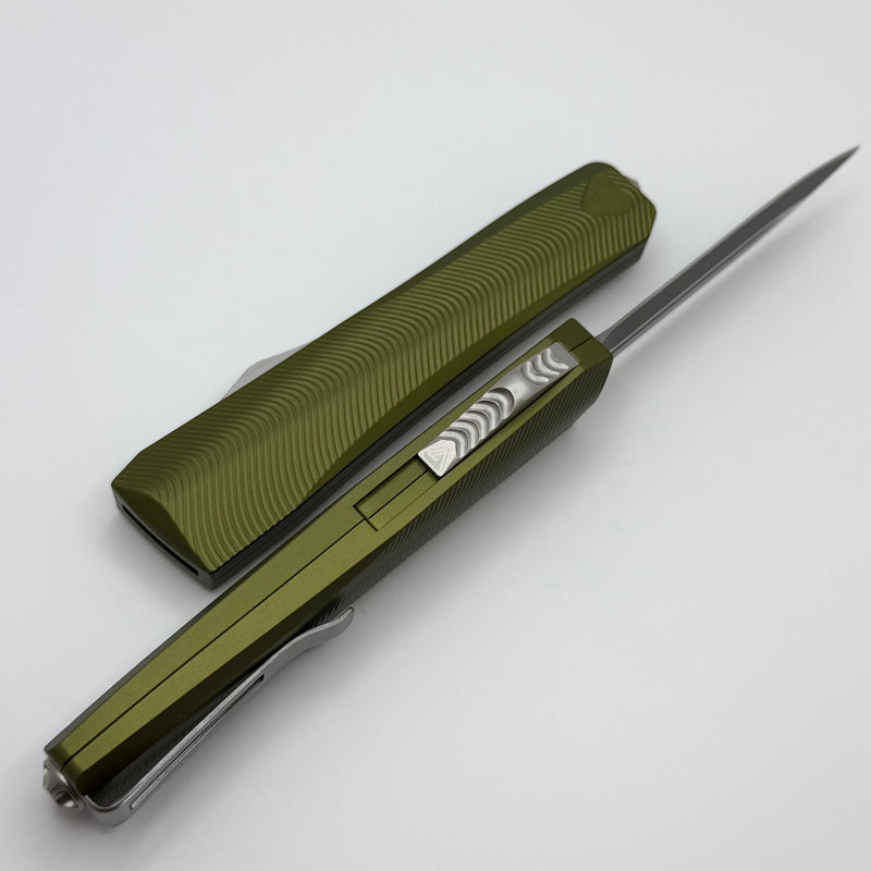 Core Edge USA 0331 Pulsar w/ OD Green Aluminum Handle & D/E Blasted/Sa