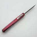 Core Edge USA 0331 Pulsar w/ Garnet Aluminum Handle & D/E Tanto Blasted/Satin MagnaCut