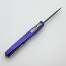Core Edge USA 0331 Pulsar w/ Purple Aluminum Handle & D/E Blasted/Satin MagnaCut