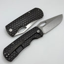 McNees Dixon w/ Antiqued Honeycomb Titanium Handles & Satin MagnaCut