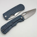 McNees Dixon w/ Blue Frag Titanium Handles & Satin MagnaCut