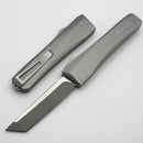 Core Edge USA 0331 Pulsar w/ Natural Aluminum Handle & Tanto Blasted/Satin MagnaCut