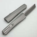 Core Edge USA 0331 Pulsar w/ Natural Aluminum Handle & Tanto Blasted/Satin MagnaCut