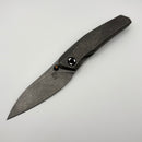 Pre-Owned Poikilo Blade Zen S2 DarkStonewash Titanium Handles w/ Blackened Ti Accents & Dark Stonewash M398