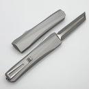 Core Edge USA 0331 Pulsar w/ Natural Aluminum Handle & D/E Tanto Blasted/Satin MagnaCut