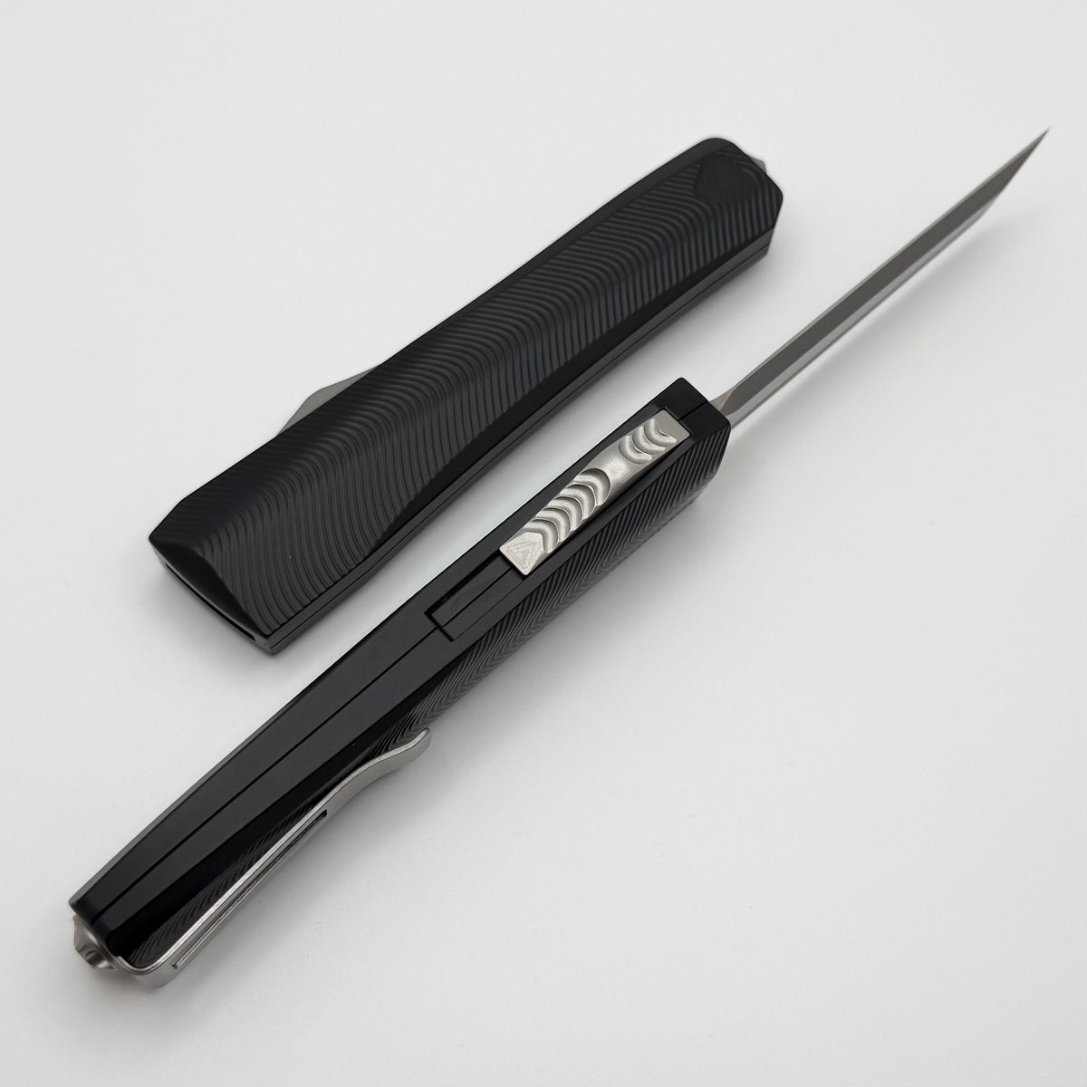 Core Edge USA 0331 Pulsar w/ Black Aluminum Handle & D/E Tanto Blasted