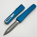 Core Edge USA 0331 Pulsar w/ Blue Aluminum Handle & D/E Blasted/Satin MagnaCut
