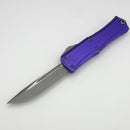 Microtech Knives Mini Hera Apocalyptic S/E M390MK w/ Purple Handle 1703M-10APPU
