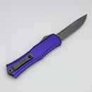 Microtech Knives Mini Hera Apocalyptic S/E M390MK w/ Purple Handle 1703M-10APPU