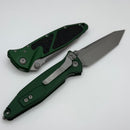 Microtech Socom Elite Tanto M/A Emerald Green Apocalyptic Standard 161-10APEG
