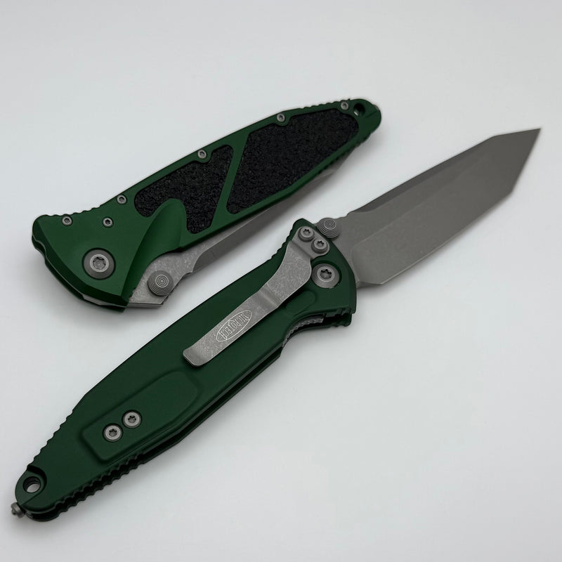 Microtech Socom Elite Tanto M/A Emerald Green Apocalyptic Standard 161-10APEG