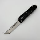Microtech UTX-85 Hellhound Stonewash Standard & Black S/N