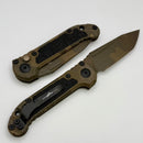 Microtech Knives LUDT Gen III Badlands Camo Tanto 1136-1TPBNCS-Z4