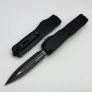 Microtech Ultratech Gen IV D/E Tactical Standard w/ Black Handle 11224-1T